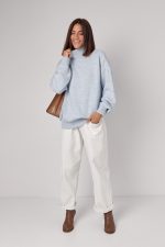 В'язаний жіночий светр oversize - Зображення 4