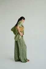 Hose mit Leopardenmuster aus Viskose – Bild 3