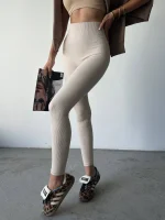Ribbed Leggings - Image 2