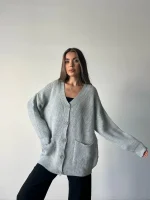 Gestrickter Cardigan – Bild 5