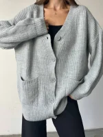 Gestrickter Cardigan – Bild 4