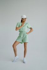 High-Waist Shorts – Bild 2