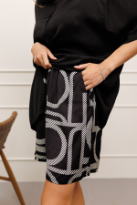 Grafik-Viskose-Shorts – Bild 4