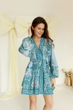 Жіноча сукня в стилі Boho з орнаментом - Зображення 8