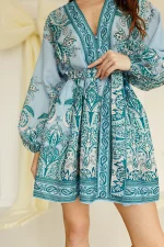 Жіноча сукня в стилі Boho з орнаментом - Зображення 6
