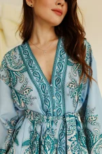 Жіноча сукня в стилі Boho з орнаментом - Зображення 7