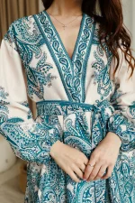 Жіноча сукня в стилі Boho з орнаментом - Зображення 4