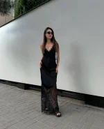 Сукня-комбінація жіноча з мереживом - Зображення 5