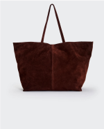 Natur-Wildleder-Shopper-Tasche – Bild 2